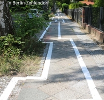 This Bicycle Path in Berlin