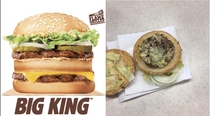 This Burger King my brother ordered