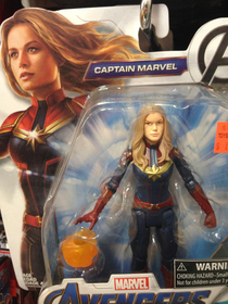 this Captain Marvel action figure