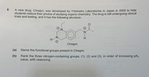 This chemistry question from my school