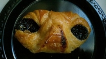 This chocolate croissant is really from another planet