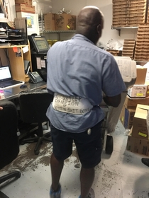 This delivery drivers belt