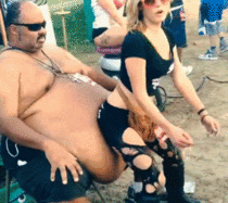 This dude knows how to festival