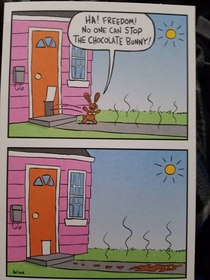This Easter card my mother sent me