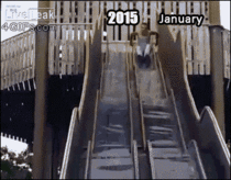 This GIF perfectly explains my year