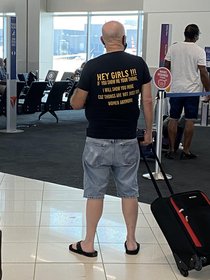 This guy at the airport in Atlanta