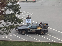 This guy showed up today outside of my office