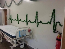 This hospital knows how to be festive