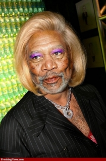 This is the first image that pops up when you Google Morgan Freeman Sister