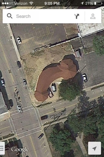 This is the shape of a new church just built in my hometown Awesome