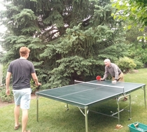 This is what Fathers Day is all about This is me getting trash-talked by my  year old grandpa Hes still got it
