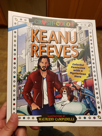This is what I get for Christmas after trying to explain Reddits obsession w Keanu to my sister