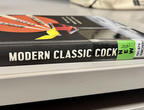 This is why sticker placement on library books matters