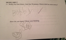 This kid is going places not necessarily good places but still