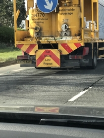 This Line Painting Vehicle Knows Whats Up
