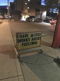 This liquor store sign in Durango CO telling it like it is
