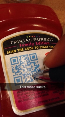 This maze sucks