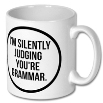 This mug drives the pedants in my office crazy