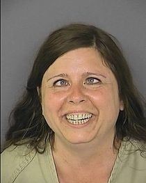 This mugshot showed up in my newsfeedshe throws bricks at windows for fun