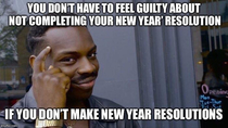 This New Year if you have problems with commitment heres a meme I made for us
