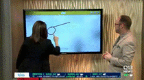 This news anchor drawing a cannon on Google Quick Draw