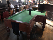 This out of order pool table I came across in London