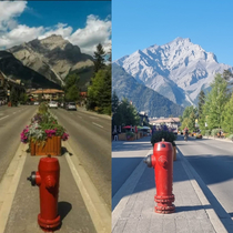 This photo made me want to go to Banff and recreate it so I did