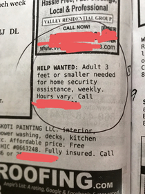 This post in my hometown flyer