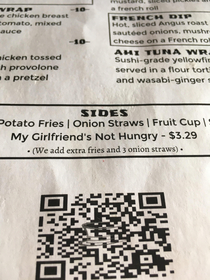 This restaurant has the most practical side dish of all time