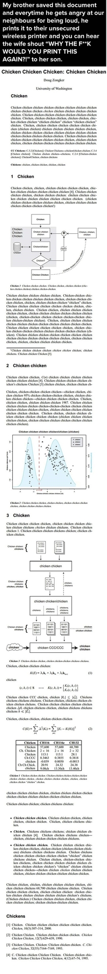 This ridiculous chicken document never fails to crack me up
