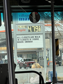 This sign I saw from the bus