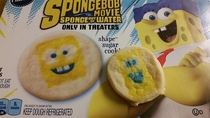 This SpongeBob cookie is screamingkill me