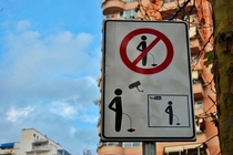 This street sign in Tirana Albania