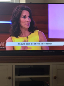 This was a discussion on Loose Women back in 