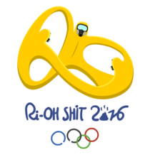 This was my version of the Rio Olympics Logo