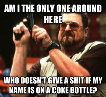 This whole Coke bottle thing