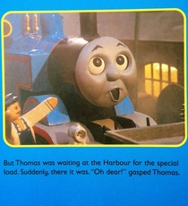 Thomas the Tank Engine is hilarious if you have a dirty mind