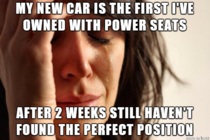 Thought power seats would be so great