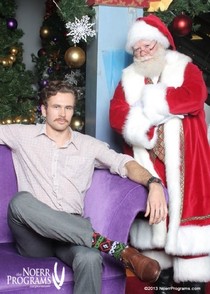 TIL there is no age limit for pictures with Santa