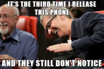 Tim Cook is having a good time
