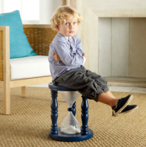 Time Out Sand Timer Stool