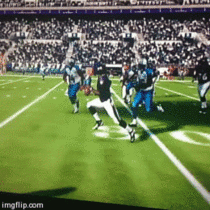 Tiny Titan glitch in Madden Poor little guy
