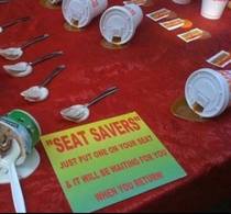 Tips to save your seat