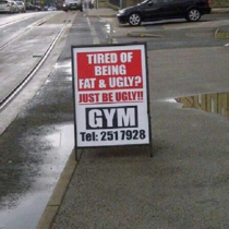 Tired of being fat and ugly