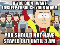 To my brother who just slept through his second job interview in less than a week