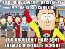 To the angry parents on the front page
