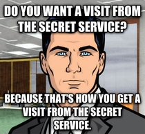 To the guy asking about how Obama is protected by the Secret Service