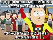 To those in my Photography 