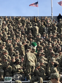 Today at the Army game