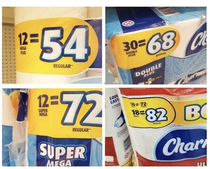 Toilet paper math is the hardest kind of math